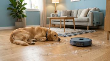 Robotstøvsugere testet mod hundehår og dyrehår